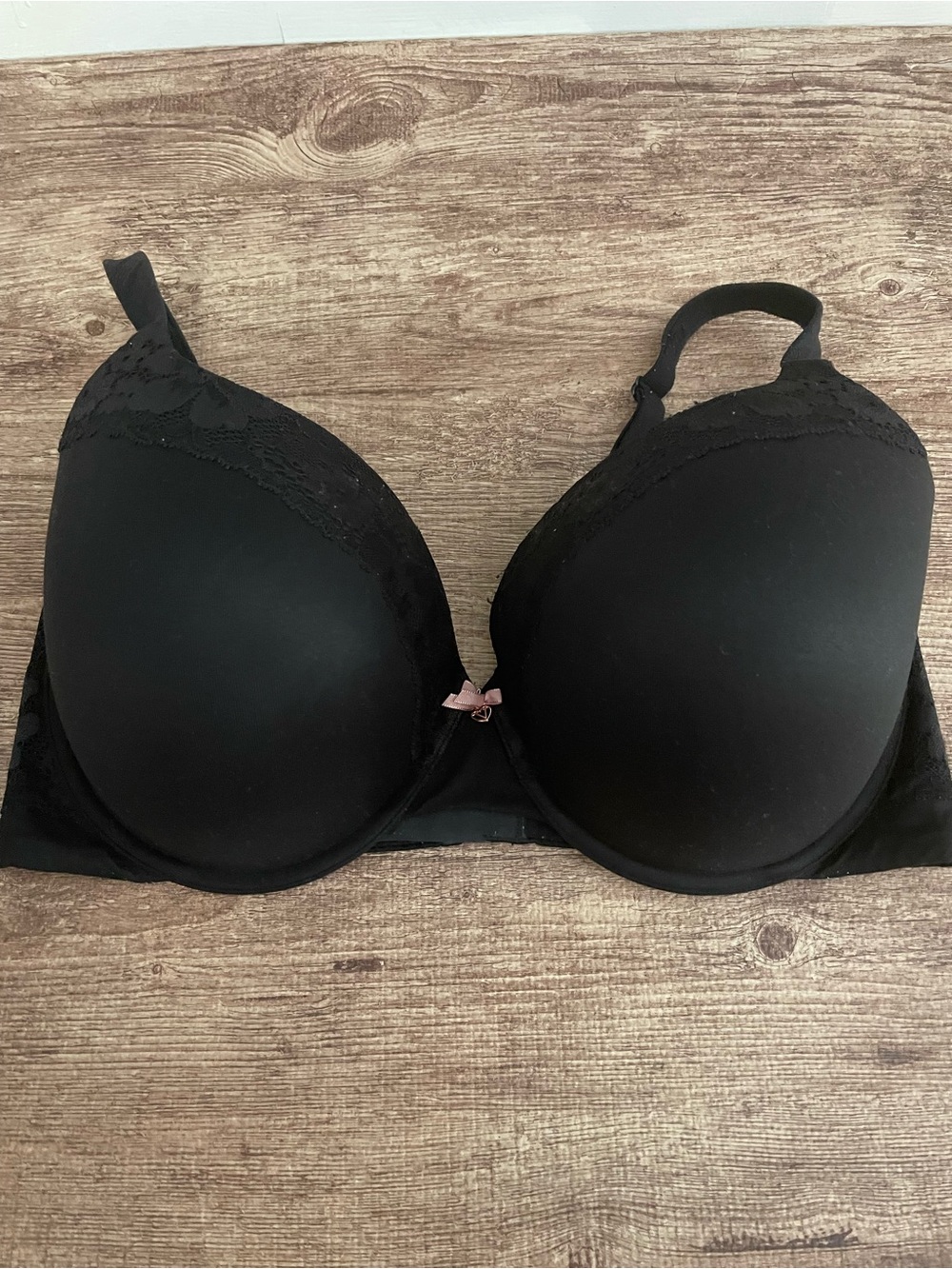 Victoria's Secret Black Perfect Shape Size 38DDD